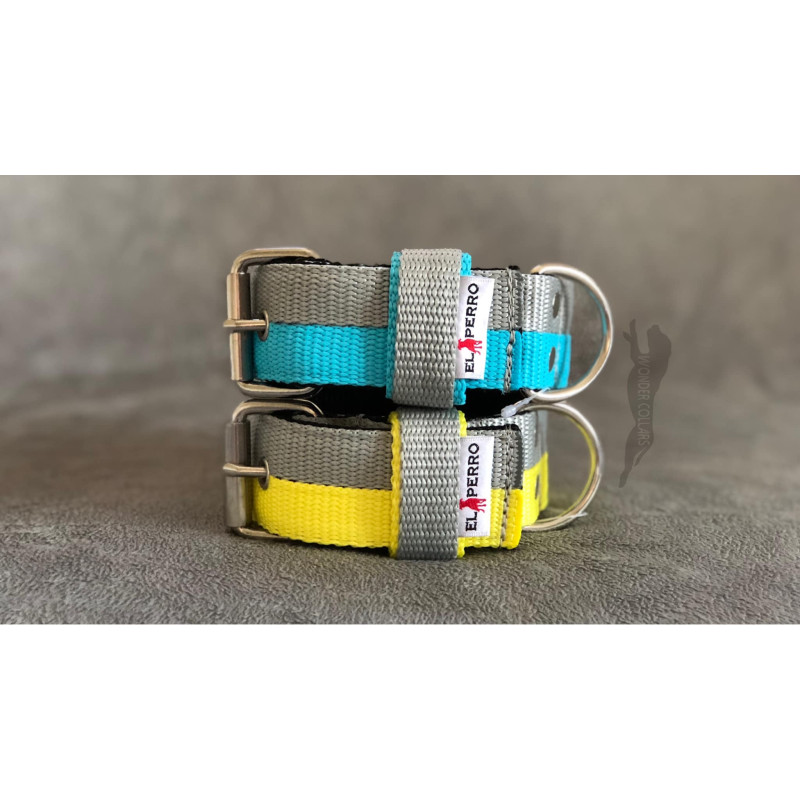 JUICY DOUBLE COLOR COLLAR 5CM