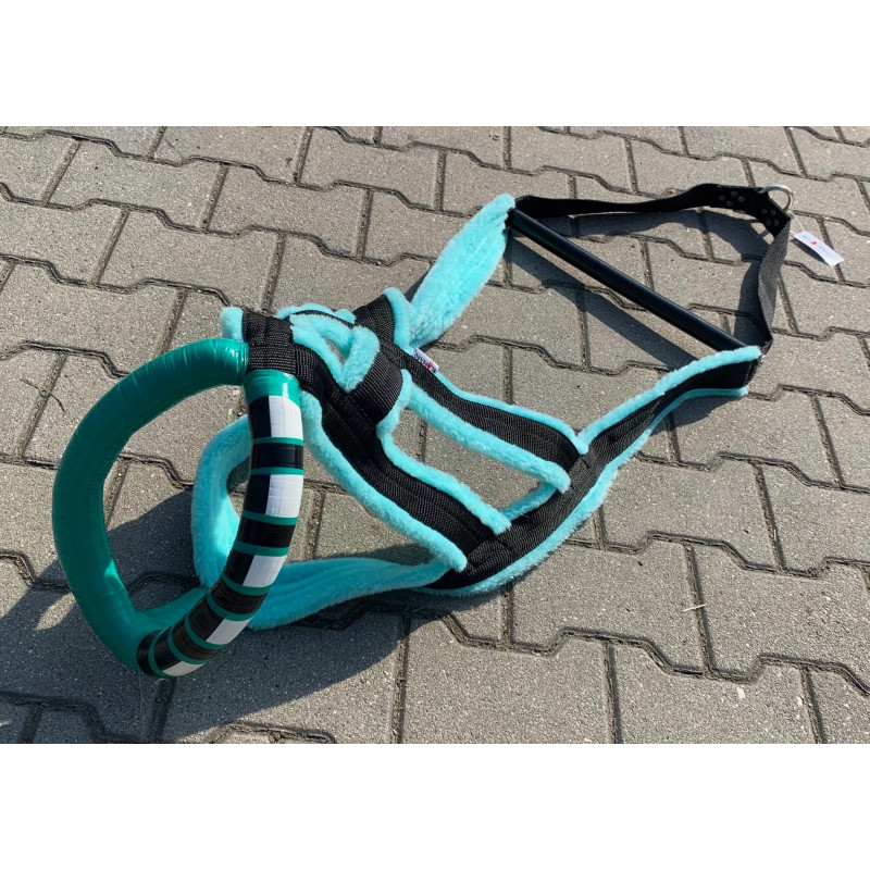 Szelki WEIGHT PULLING AIR X-BACK short fur