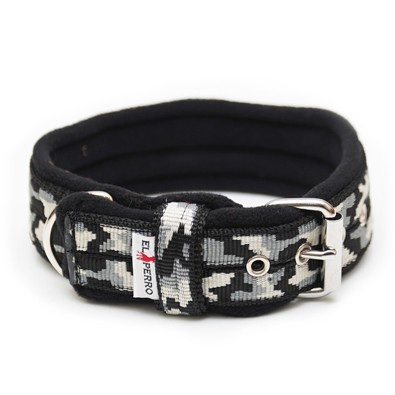 Collar FLEECE COMFORT CAMOUFLAGE 4 cm