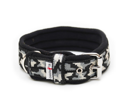 Obroża FLEECE COMFORT CAMOUFLAGE  4 cm