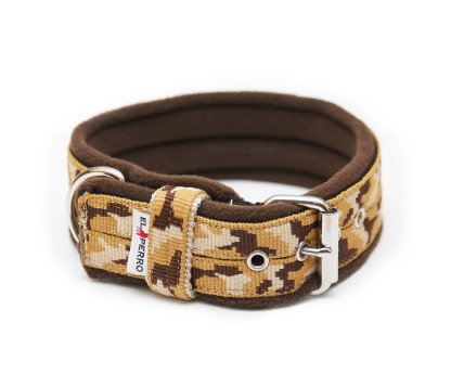 Collar FLEECE COMFORT CAMOUFLAGE 4 cm