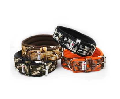 Collar FLEECE COMFORT CAMOUFLAGE 4 cm