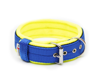 Collar JUICY FLEECE COMFORT KENNEL  4 cm