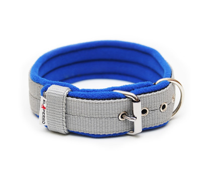 Collar JUICY FLEECE COMFORT KENNEL  4 cm