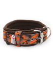 Collar CAMOUFLAGE FLEECE COMFORT KENNEL 4 cm