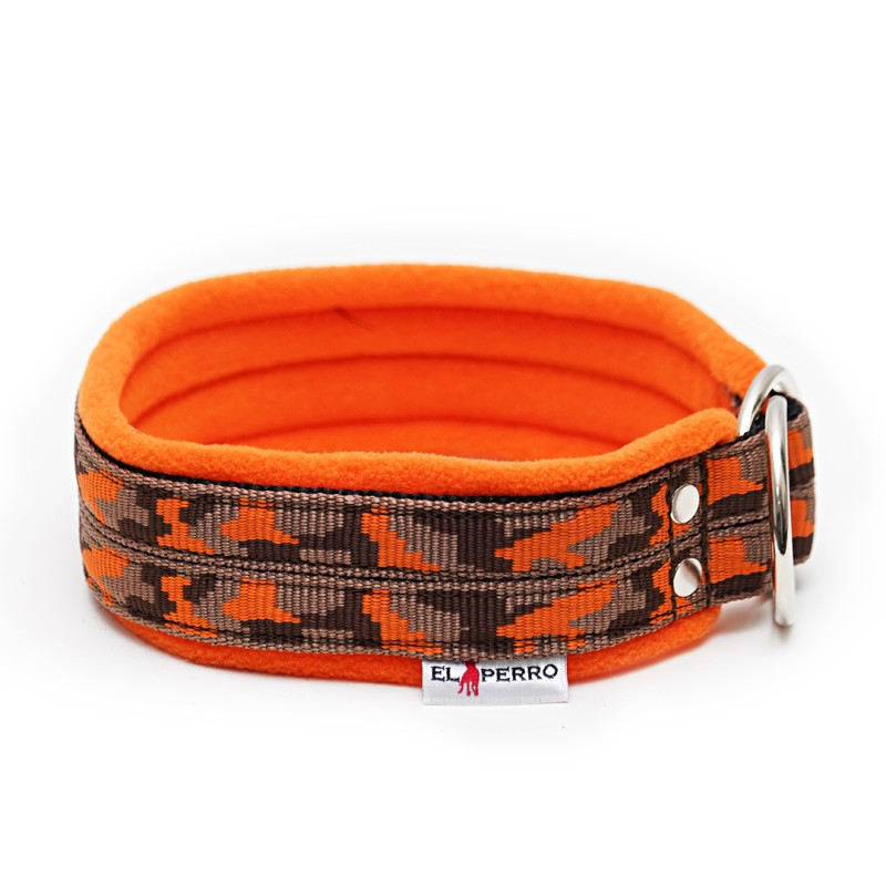 OBROŻA FLEECE COMFORT  CHOKE CAMOUFLAGE 4CM