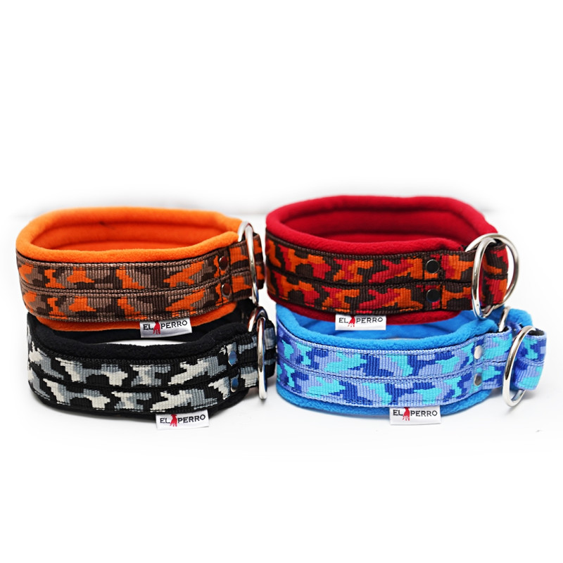 FLEECE COMFORT CHOKE CAMOUFLAGE COLLAR 4CM