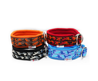 OBROŻA FLEECE COMFORT  CHOKE CAMOUFLAGE 4CM