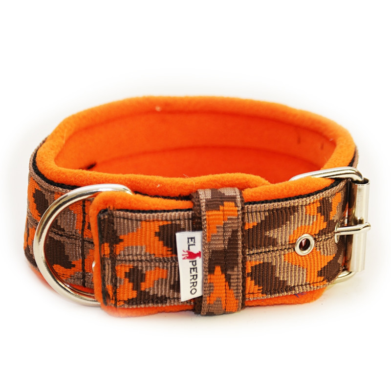 Obroża FLEECE COMFORT CAMOUFLAGE  5 cm