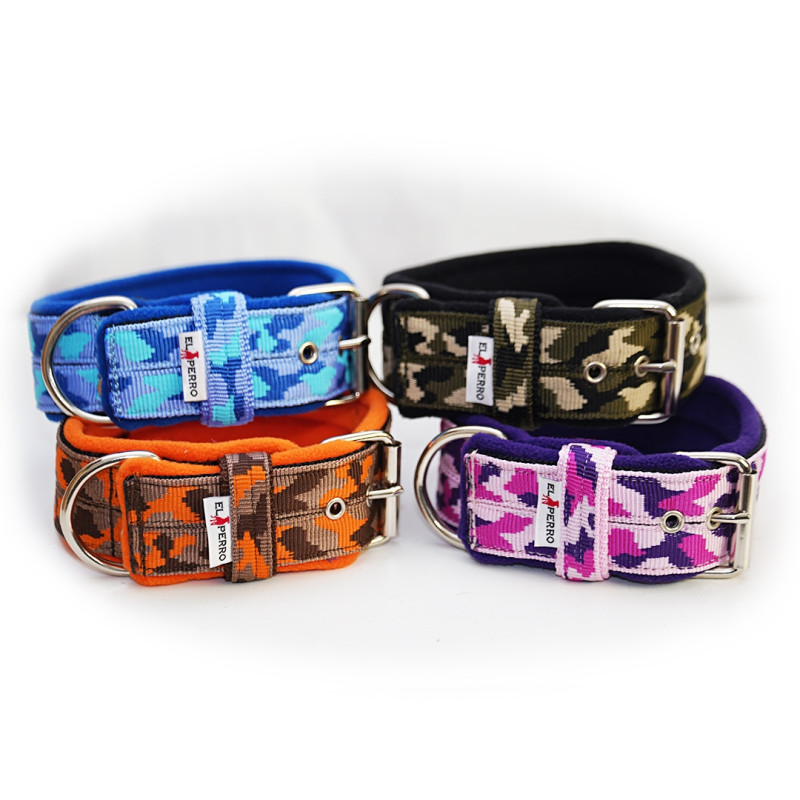 Collar FLEECE COMFORT CAMOUFLAGE 5 cm