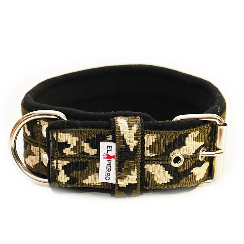 Collar FLEECE COMFORT CAMOUFLAGE 5 cm