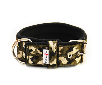 Obroża FLEECE COMFORT CAMOUFLAGE  5 cm