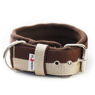 Collar FLEECE COMFORT double color 5 cm 2