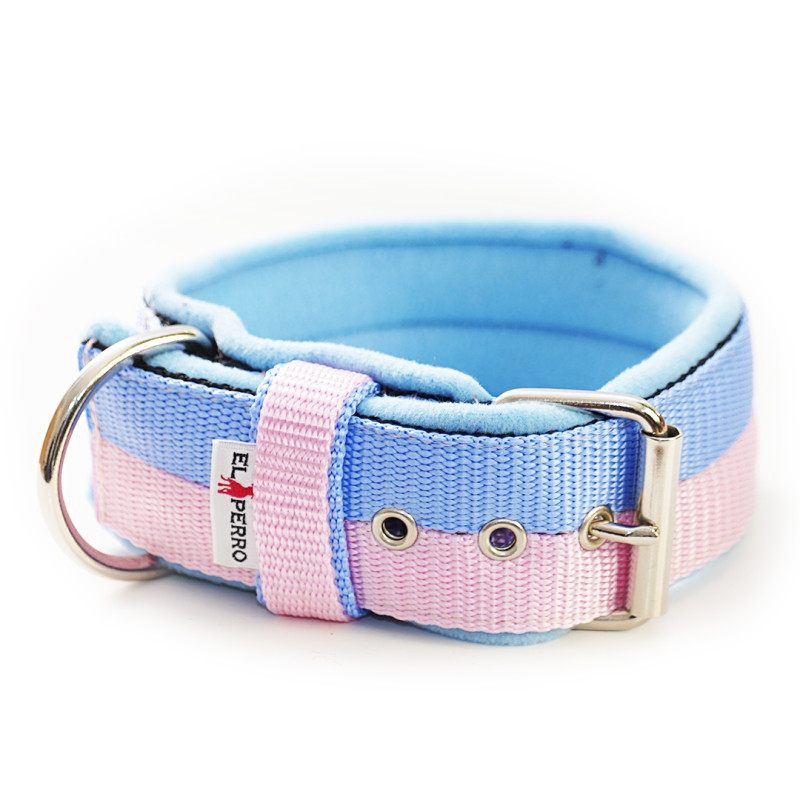 Collar FLEECE COMFORT double color 5 cm