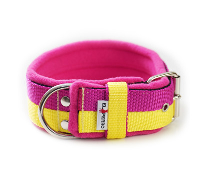 Collar FLEECE COMFORT double color 5 cm