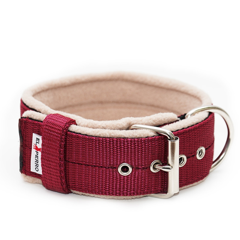 Collar JUICY FLEECE COMFORT KENNEL 5 cm