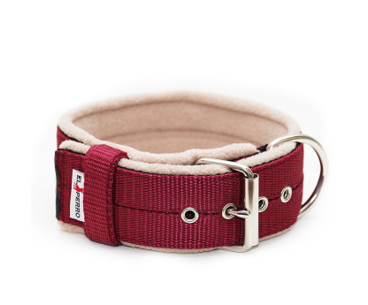 Collar JUICY FLEECE COMFORT KENNEL 5 cm