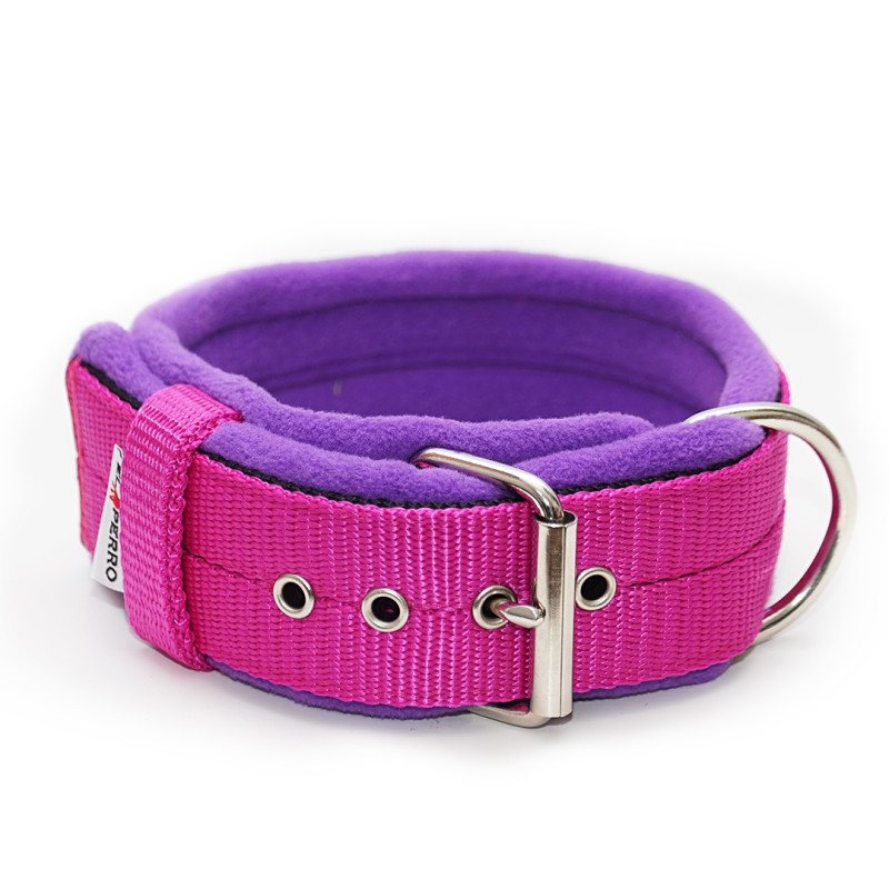 Collar JUICY FLEECE COMFORT KENNEL 5 cm