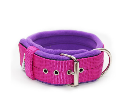Collar JUICY FLEECE COMFORT KENNEL 5 cm