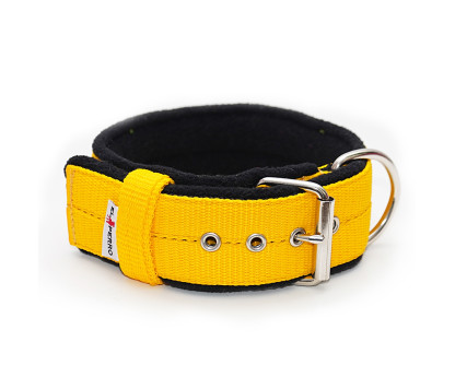 Obroża z półkolem JUICY FLEECE COMFORT KENNEL 5 cm