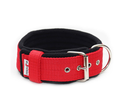 Obroża z półkolem FLEECE COMFORT KENNEL 5 cm