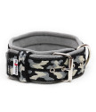 CAMOUFLAGE FLEECE COMFORT KENNEL COLLAR 5CM
