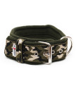 OBROŻA CAMOUFLAGE FLEECE COMFORT KENNEL Z PÓŁKOLEM 5CM