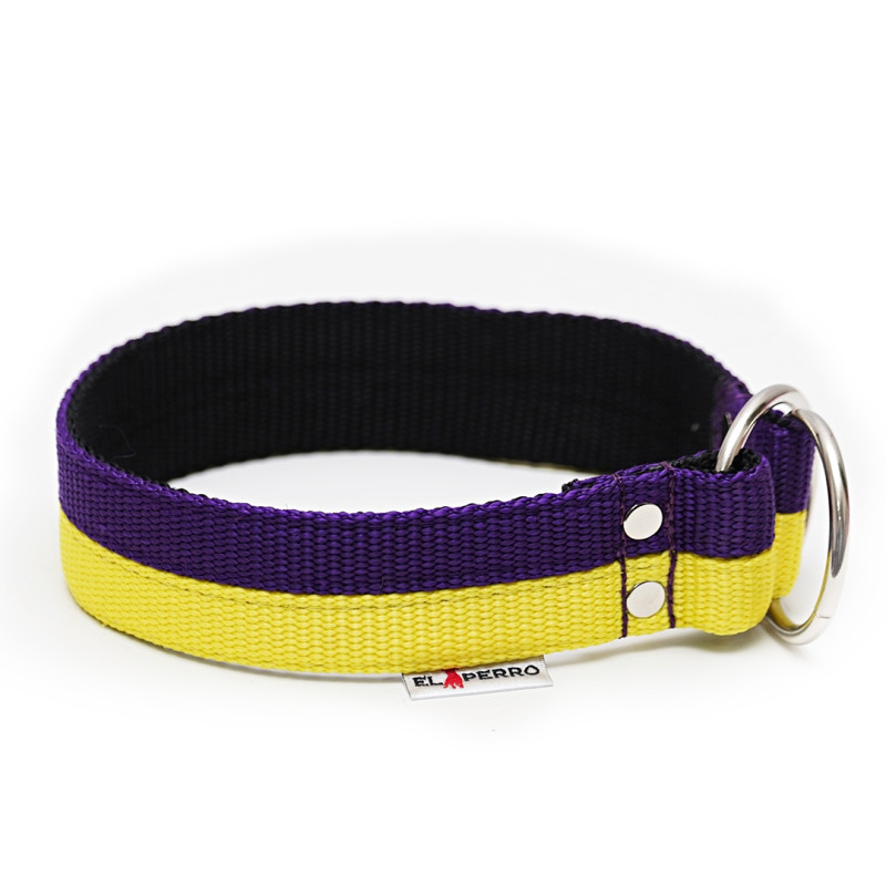 Obroża zaciskowa JUICY CHOKE double color 4 cm