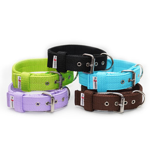 OBROŻA TRIPLE KENNEL Z PÓŁKOLEM 4CM