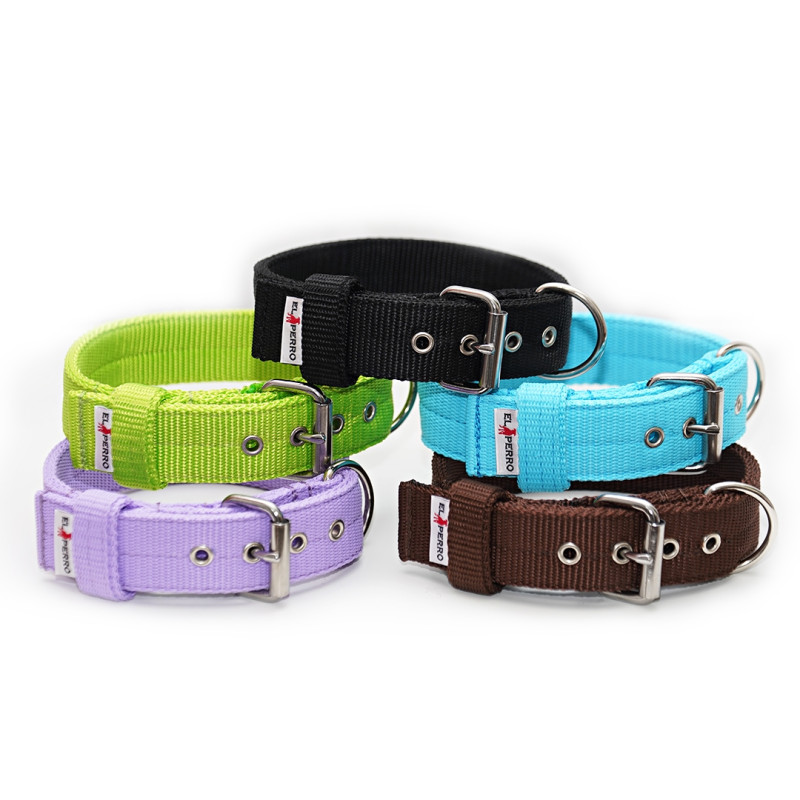 OBROŻA TRIPLE KENNEL Z PÓŁKOLEM 4CM