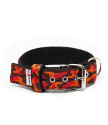 Obroża z półkolem JUICY CAMOUFLAGE TRIPLE KENNEL 4 cm