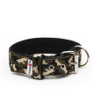 Obroża z półkolem JUICY CAMOUFLAGE TRIPLE KENNEL 4 cm