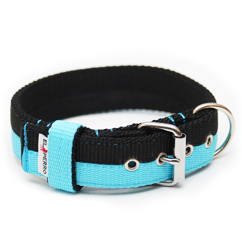 Collar JUICY TRIPLE KENNEL Double Color  4 cm