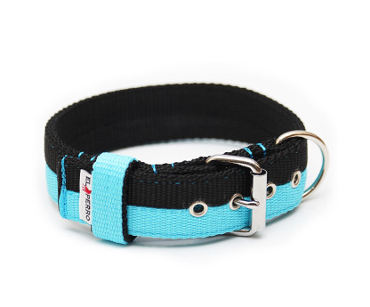 Collar JUICY TRIPLE KENNEL Double Color  4 cm