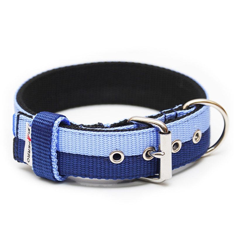 Collar JUICY TRIPLE KENNEL Double Color  4 cm