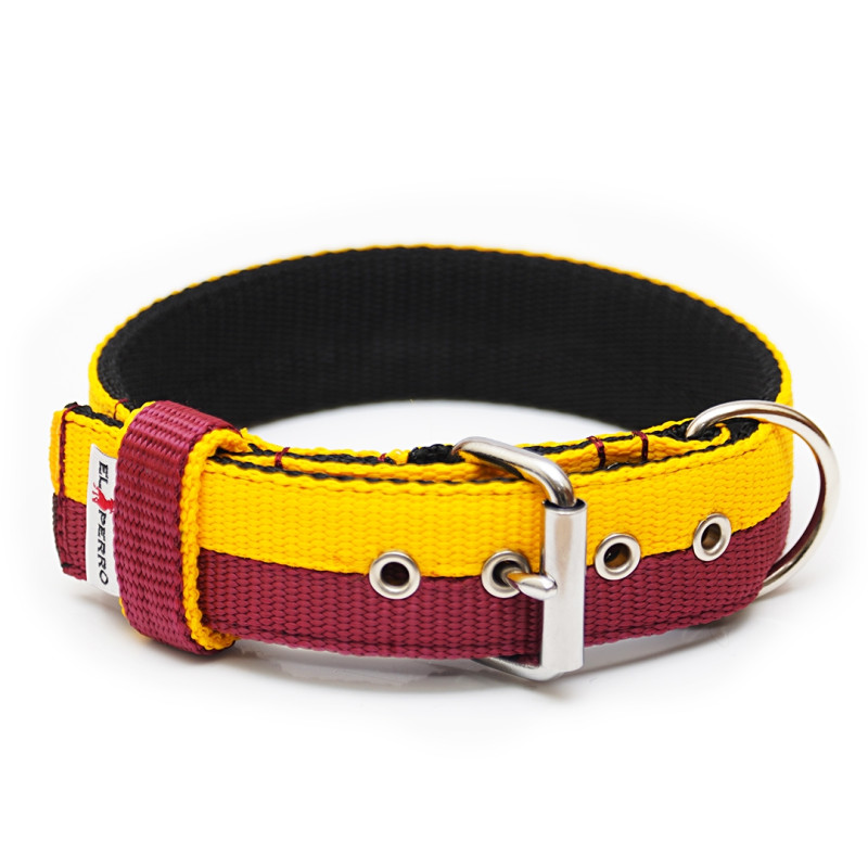 Collar JUICY TRIPLE KENNEL Double Color  4 cm
