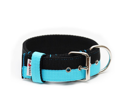 Collar JUICY TRIPLE KENNEL Double Color  5 cm