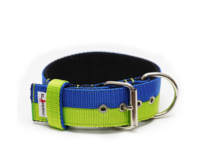 Collar JUICY TRIPLE KENNEL Double Color  5 cm