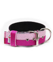 Obroża JUICY TRIPLE KENNEL Double Color  5 cm