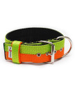 Obroża JUICY TRIPLE KENNEL Double Color  5 cm