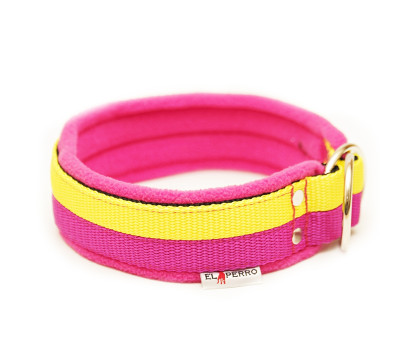 Obroża zaciskowa JUICY FLEECE COMFORT CHOKE double color 4 cm