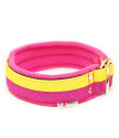 Choke collar JUICY FLEECE COMFORT CHOKE double color 4 cm