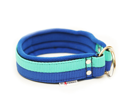 Obroża zaciskowa JUICY FLEECE COMFORT CHOKE double color 4 cm