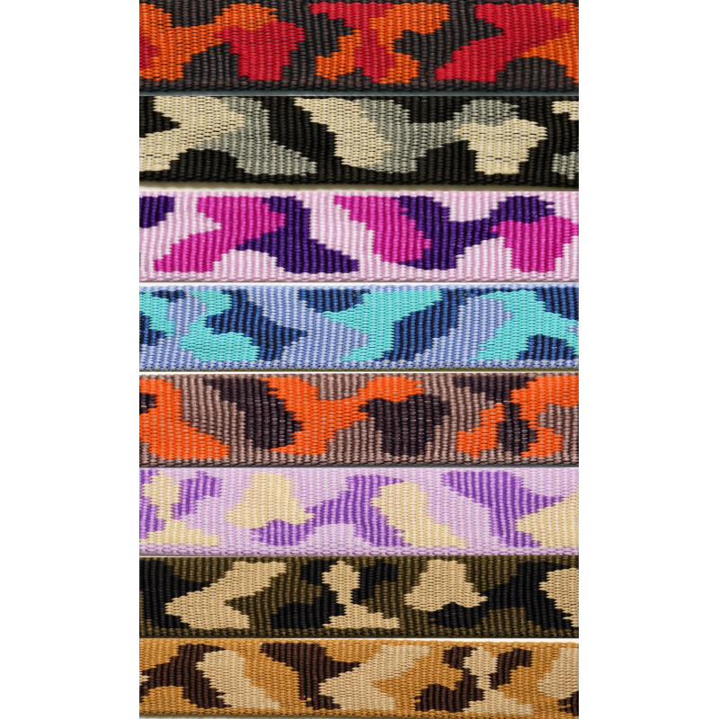 Collar JUICY CAMOUFLAGE  TRIPLE KENNEL 5 cm
