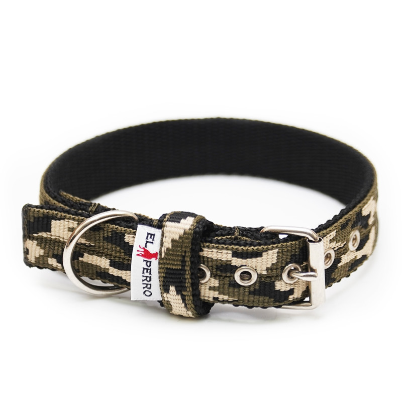 CAMOUFLAGE JUICY DOUBLE COLLAR 3CM