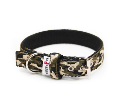 CAMOUFLAGE JUICY DOUBLE COLLAR 3CM