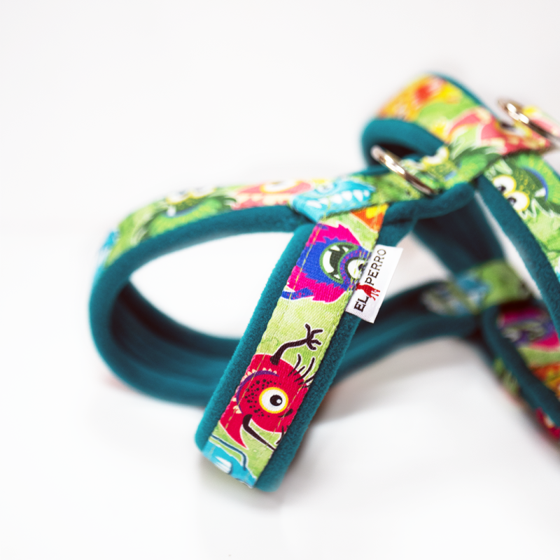 new fleece harness 2 cm