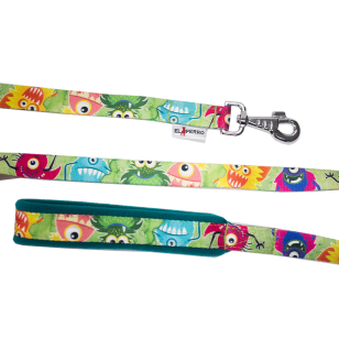 Smycz z kółkiem w rączce FUNNY COLECTION 90/180  2,5 cm