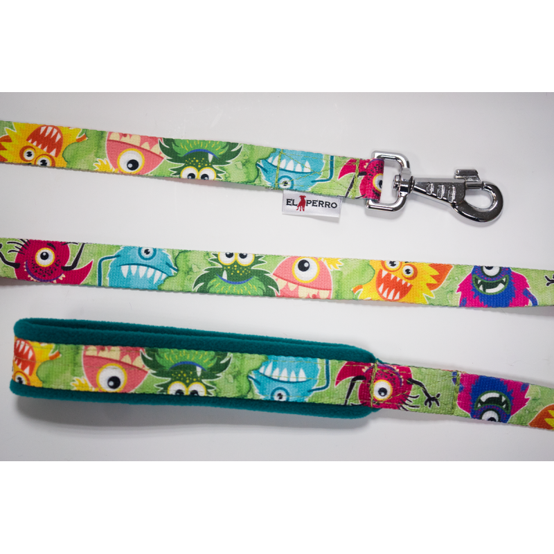 Smycz FLEECE COMFORT FUNNY COLECTION2.5 cm
