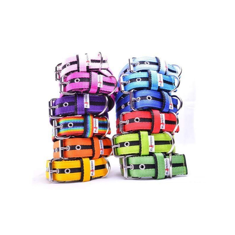 Obroża 4 cm JUICY  STRIPS